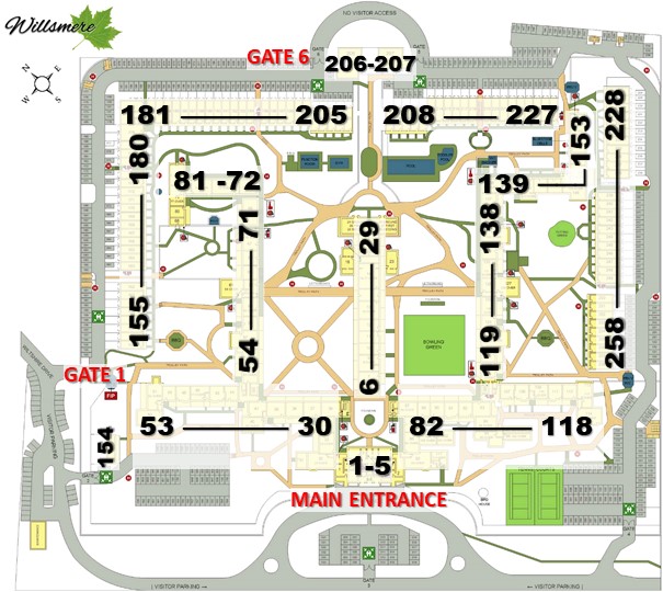 Willsmere Map Apt Blocks