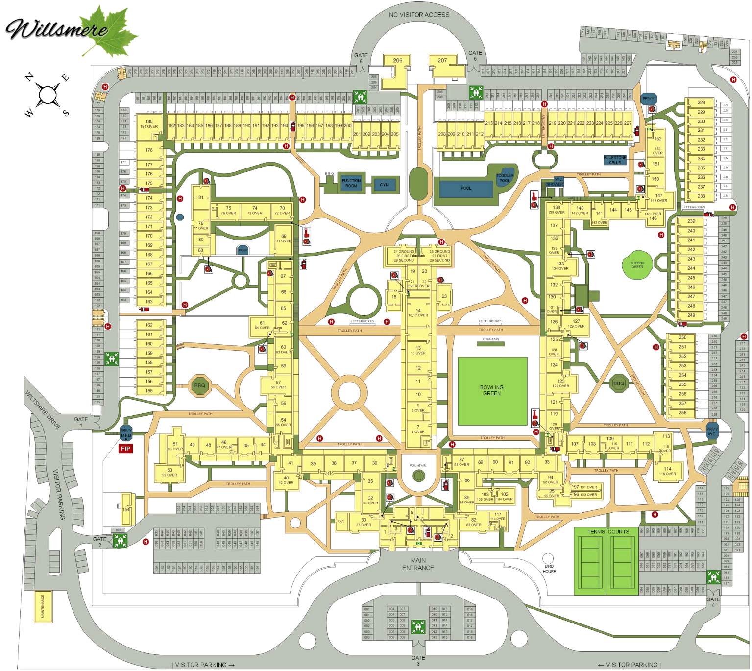 Willsmere Map Resized